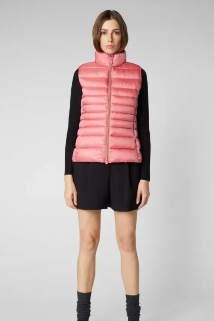 Save The Duck Lynn Vest Bloom Pink