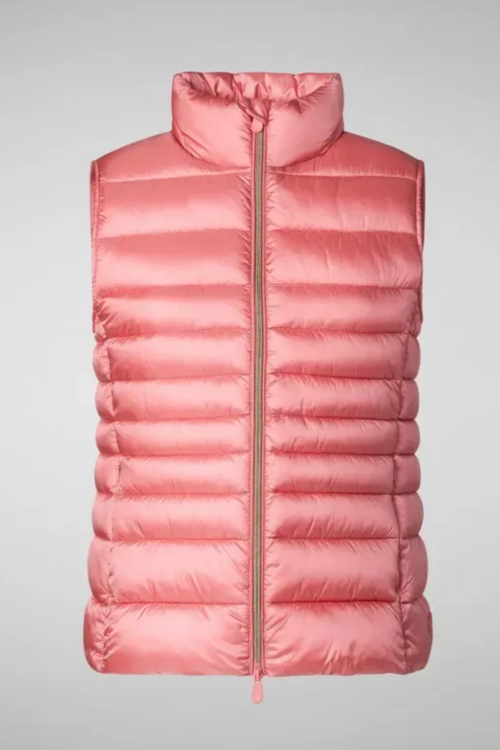 Save The Duck Lynn Vest Bloom Pink