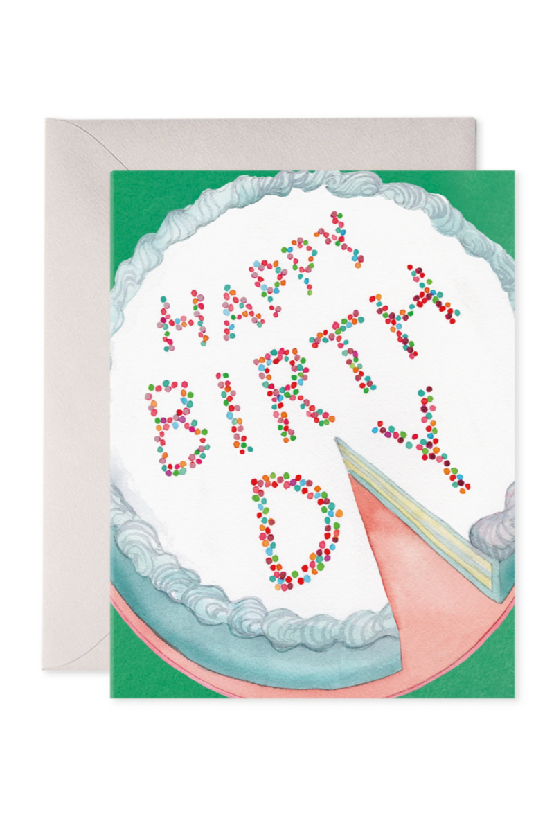 Cake Slice Greeting Card