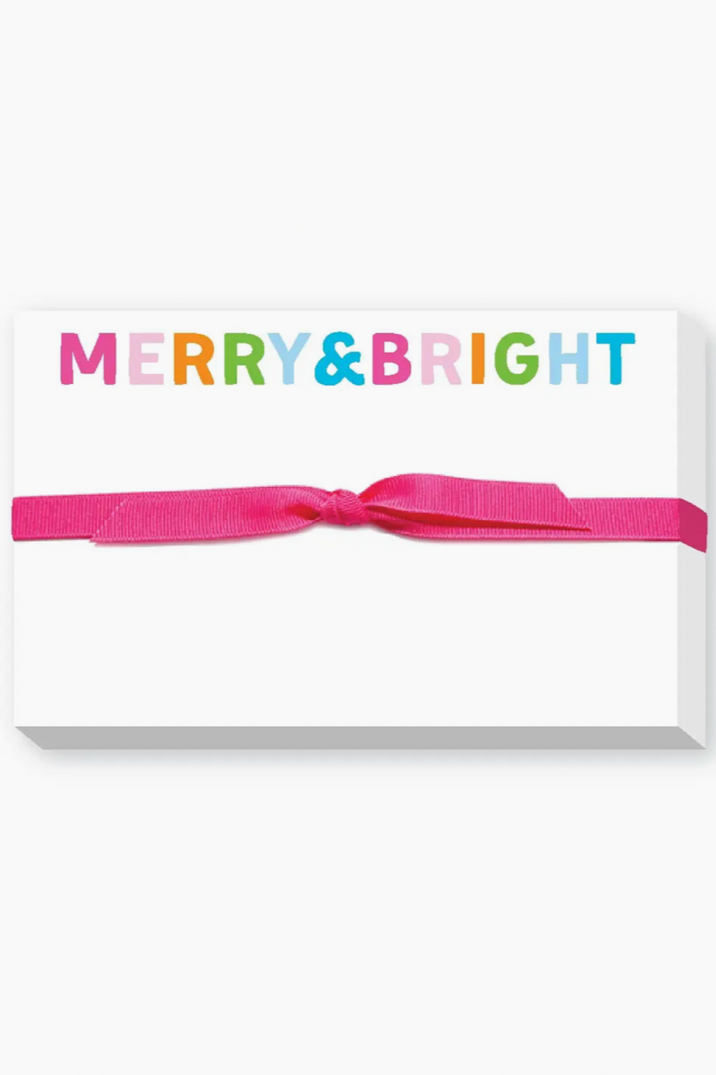 Merry & Bright Notepad