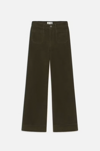 FRAME 70's Cropped Wide Leg Corduroy