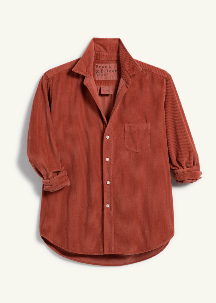 F&E Eileen Corduroy Spice Shirt