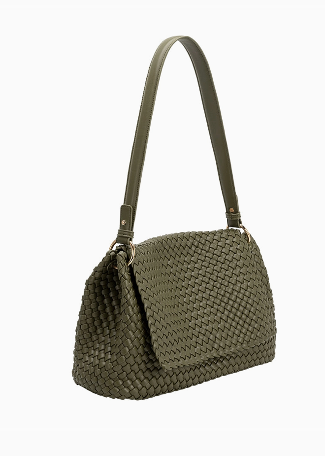 Natalia Olive Shoulder Bag