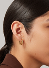 Toni Hinged Hoop Earrings - Small