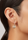 Colette Hoop Earrings Silver