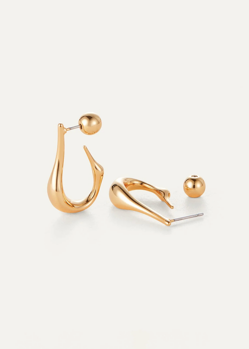 Colette Hoop Earrings Gold