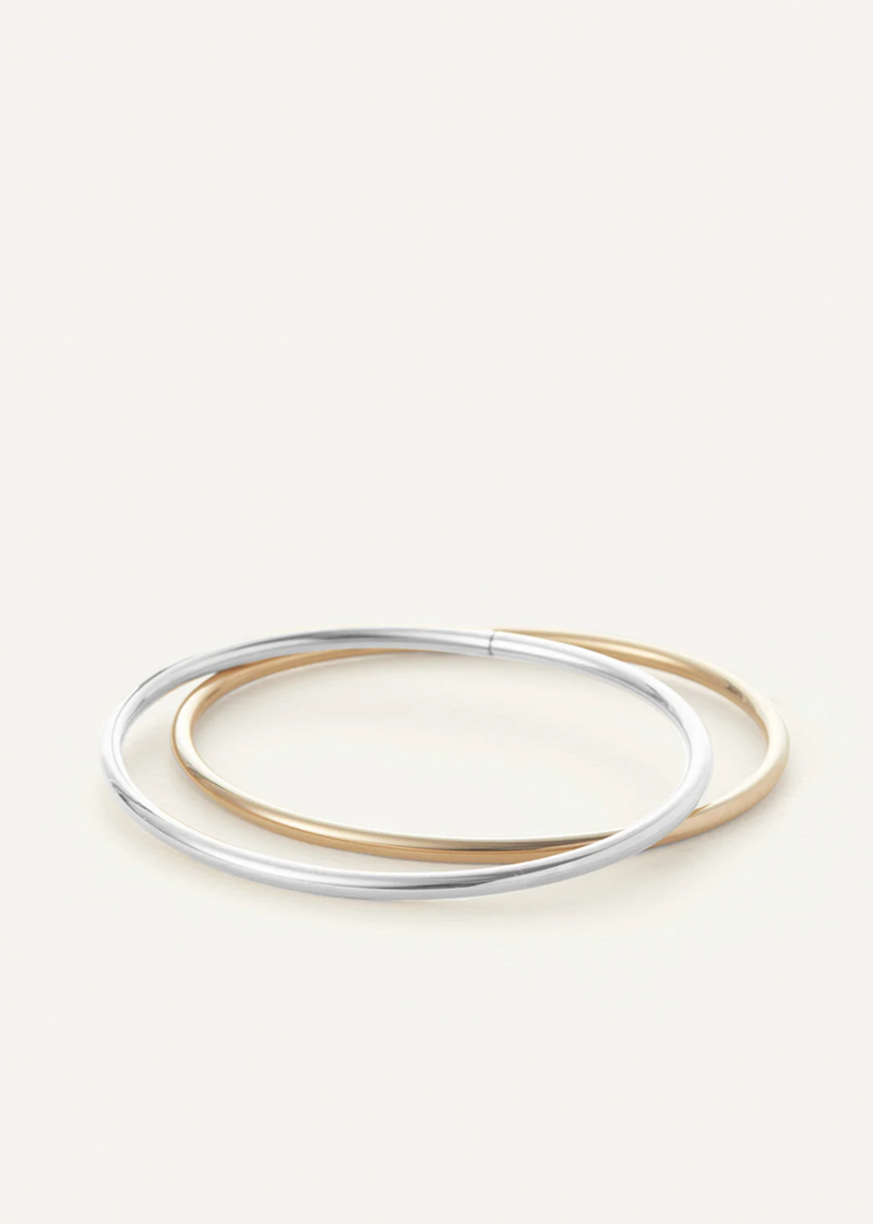 Dane Bangle Set Two-Tone