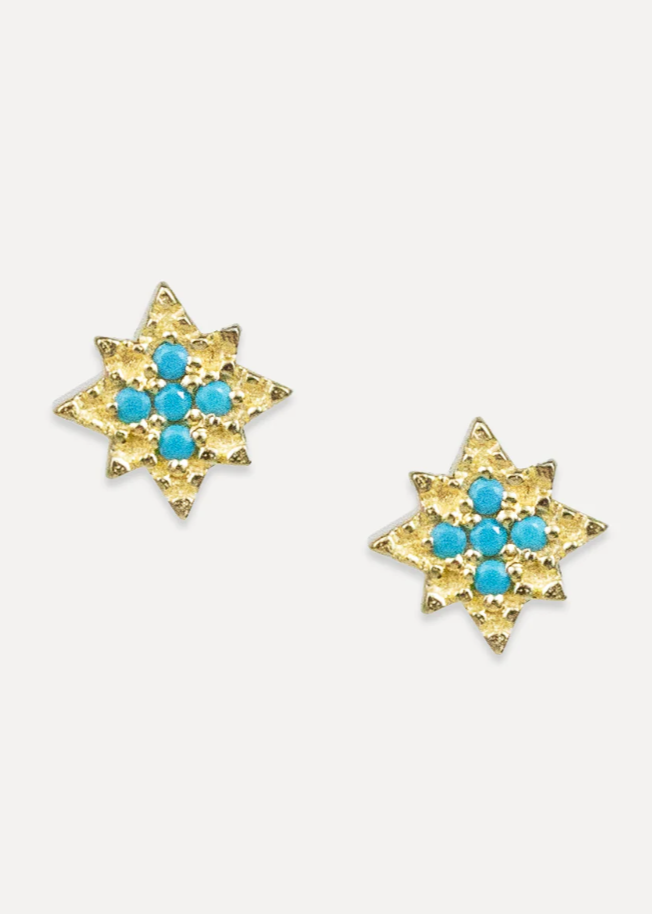 Stella Turquoise Studs