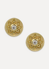 Melina White Topaz Studs