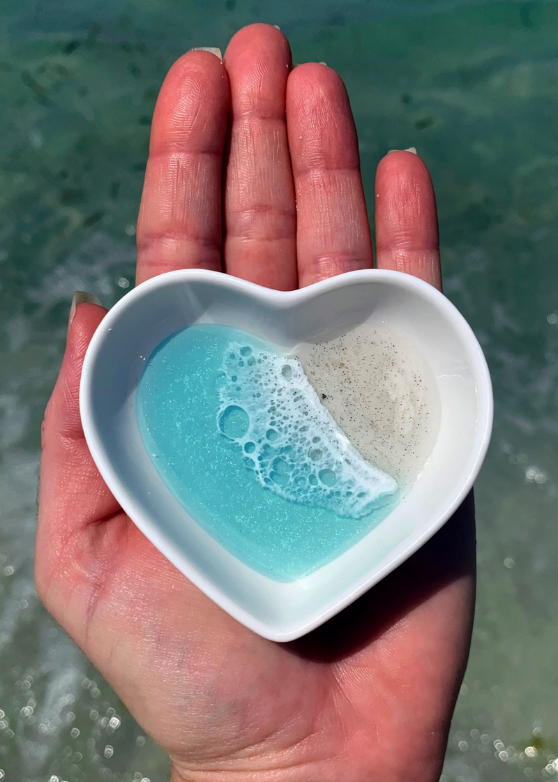 Ocean Heart Ring Dish