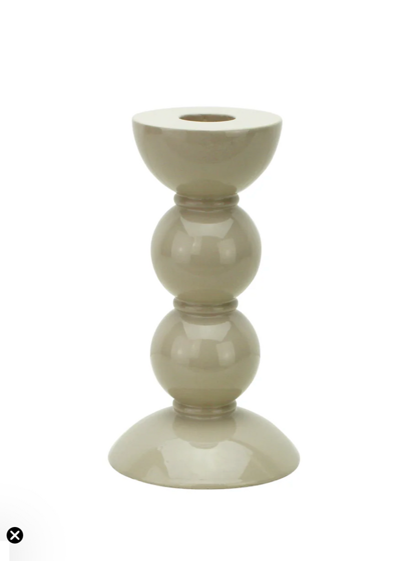 Cappuccino Bobbin Candle Stick Medium