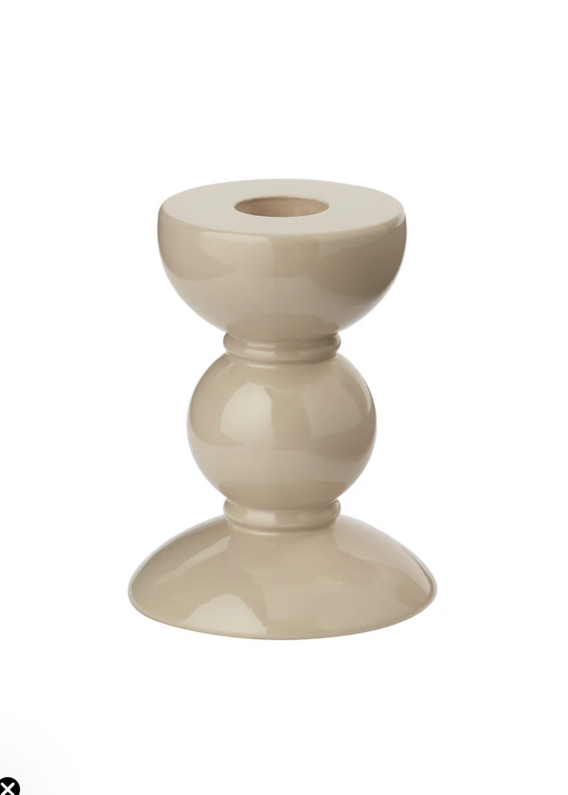 Cappuccino Bobbin Candle Stick Small