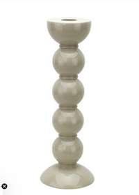 Cappuccino Bobbin Candle Stick Tall
