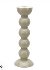 Cappuccino Bobbin Candle Stick Tall