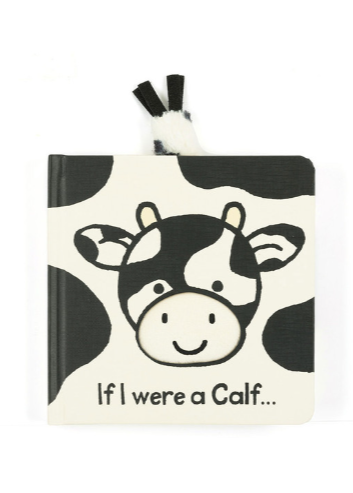 Jellycat "If I Were A Calf" Board Book