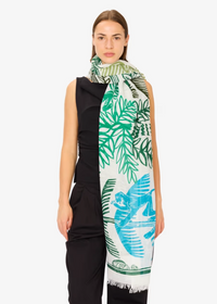 Inoui Scarf 100 Jungle Green
