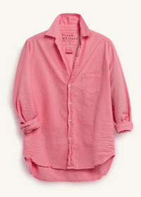 F&E Eileen Relaxed Denim Button-Up Sunset