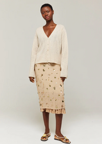 Brodie Summer Stitch Cashmere Cardigan