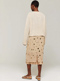 Brodie Summer Stitch Cashmere Cardigan