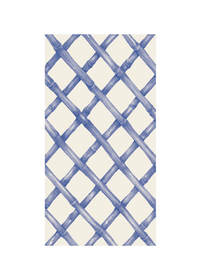 Blue Lattice Guest Napkins