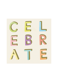 Celebrate Cocktail Napkins