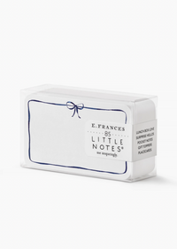 Navy Bows Little Notes