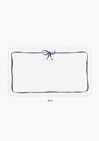 Navy Bows Little Notes
