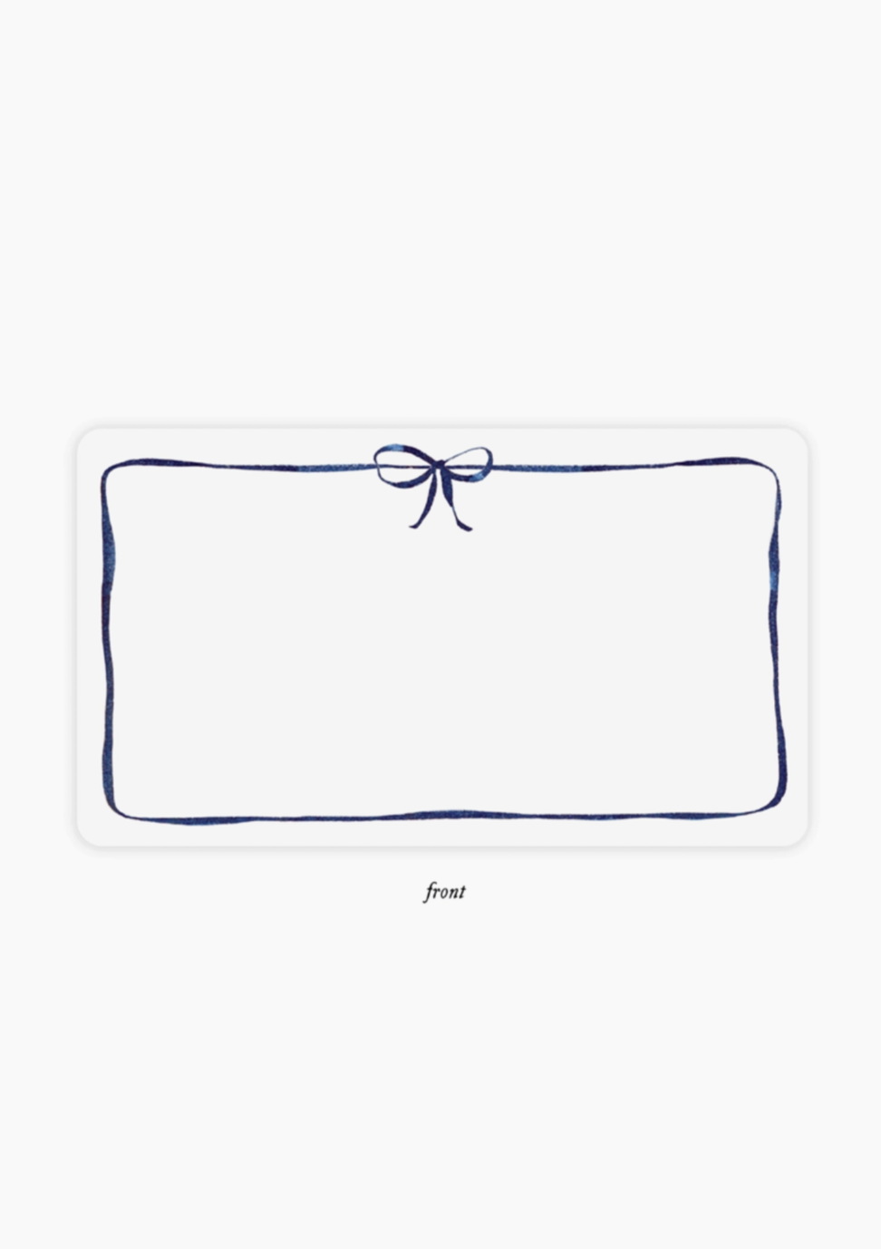 Navy Bows Little Notes