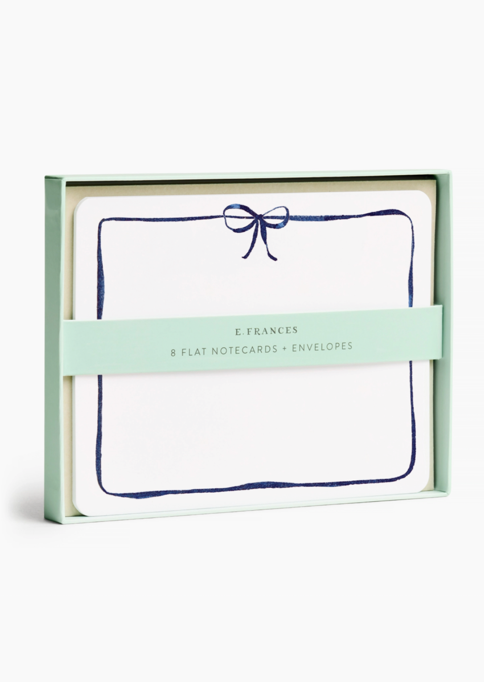 Navy Bow Flat Notes