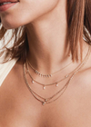 Zoe Chicco 14k Mixed Diamond Triple Tube Necklace