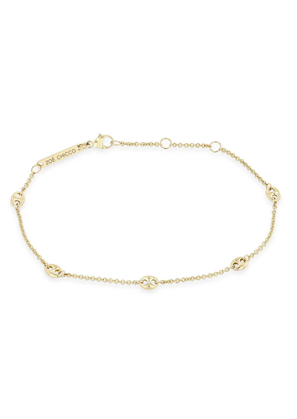 Zoe Chicco 14K Small Mariner Link Bracelet