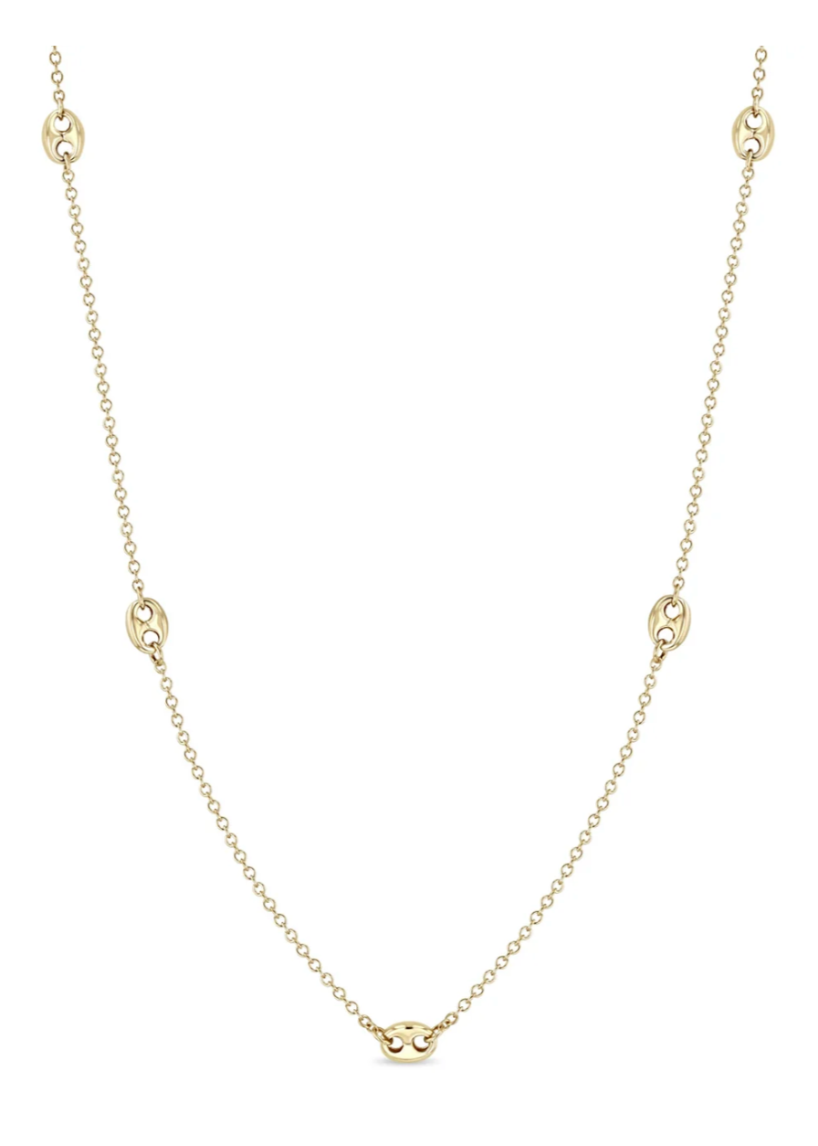 Zoe Chicco 14K SmallMariner Link Necklace
