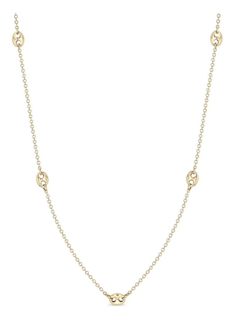 Zoe Chicco 14K SmallMariner Link Necklace