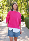 F&E Montecito Sweater Peony