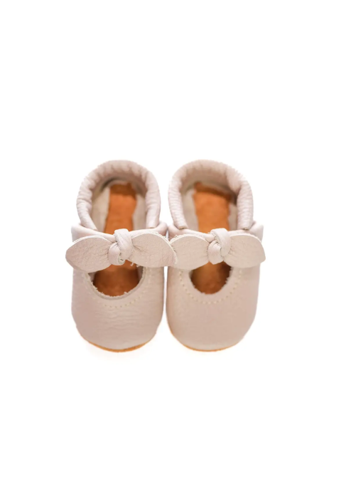 Oyster Bella Janes Leather Shoes