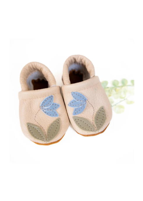 Bluebell on Barley Leather Shoes