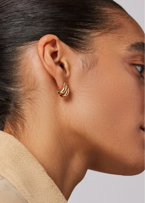 Jenny Bird Mini Florence Earrings Gold