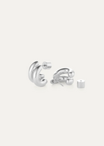 Jenny Bird Mini Florence Earrings Silver