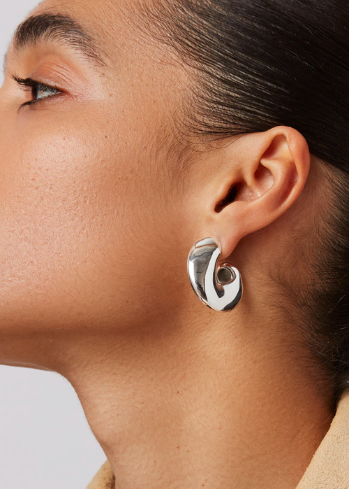 Jenny Bird Gigi Hoops Silver