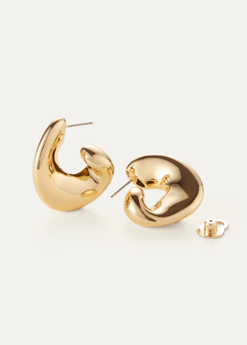 Jenny Bird Gigi Hoops Gold