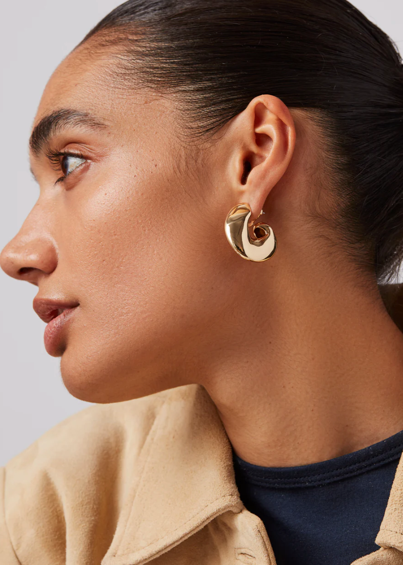 Jenny Bird Gigi Hoops Gold