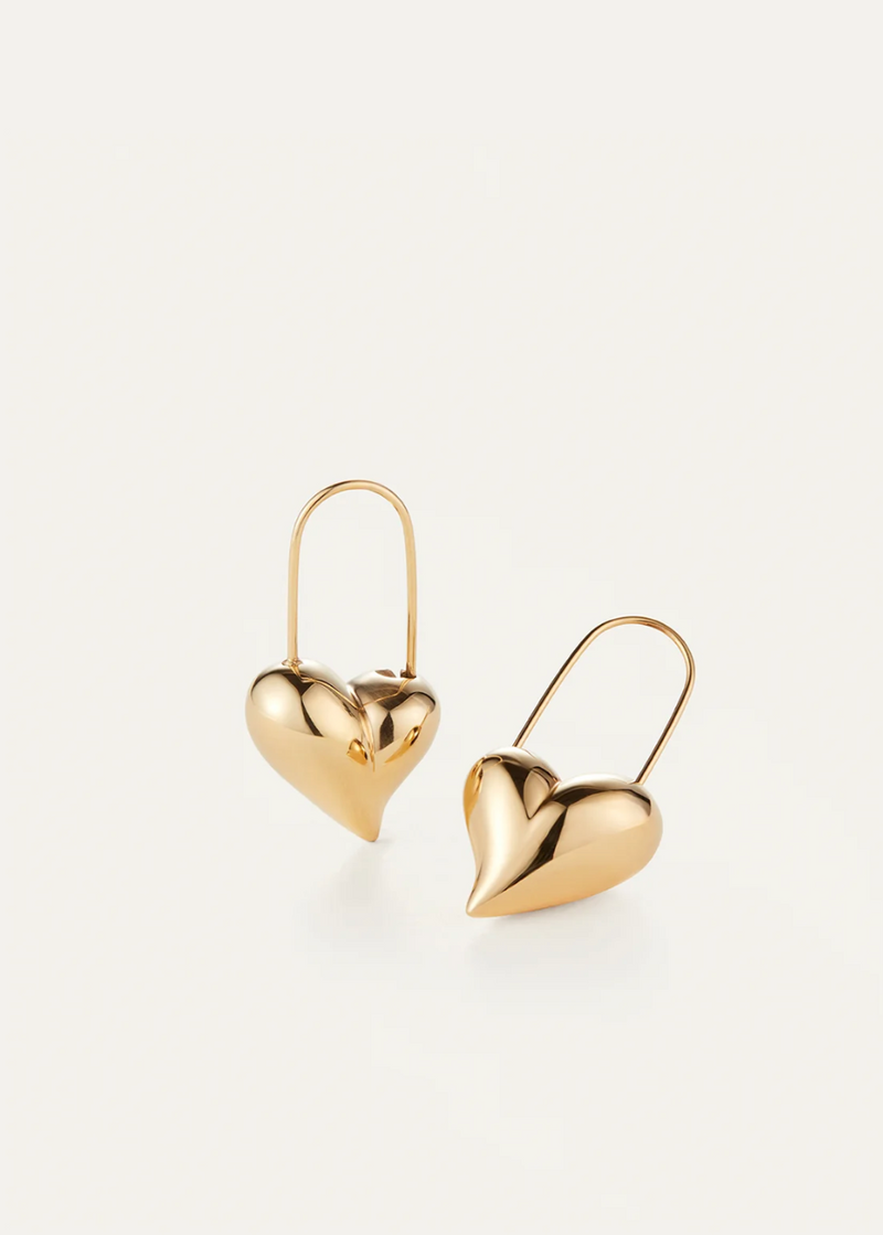 Jenny Bird Celeste Heart Earrings