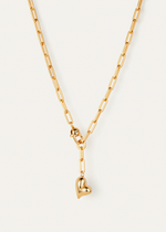 Jenny Bird Puffy Heart Necklace