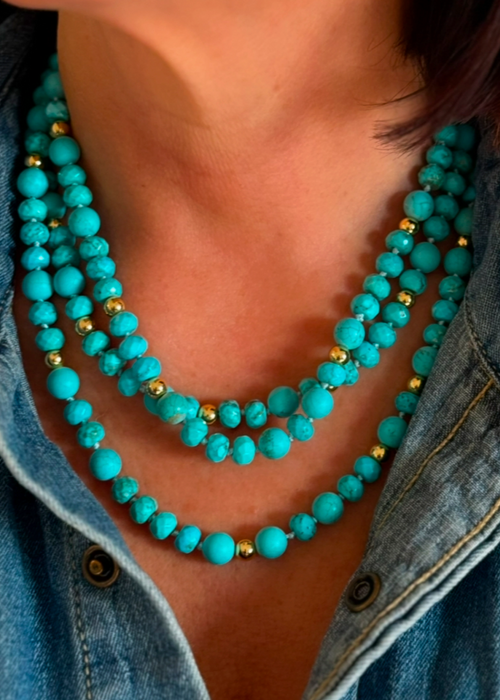 Stevie Turquoise Necklace