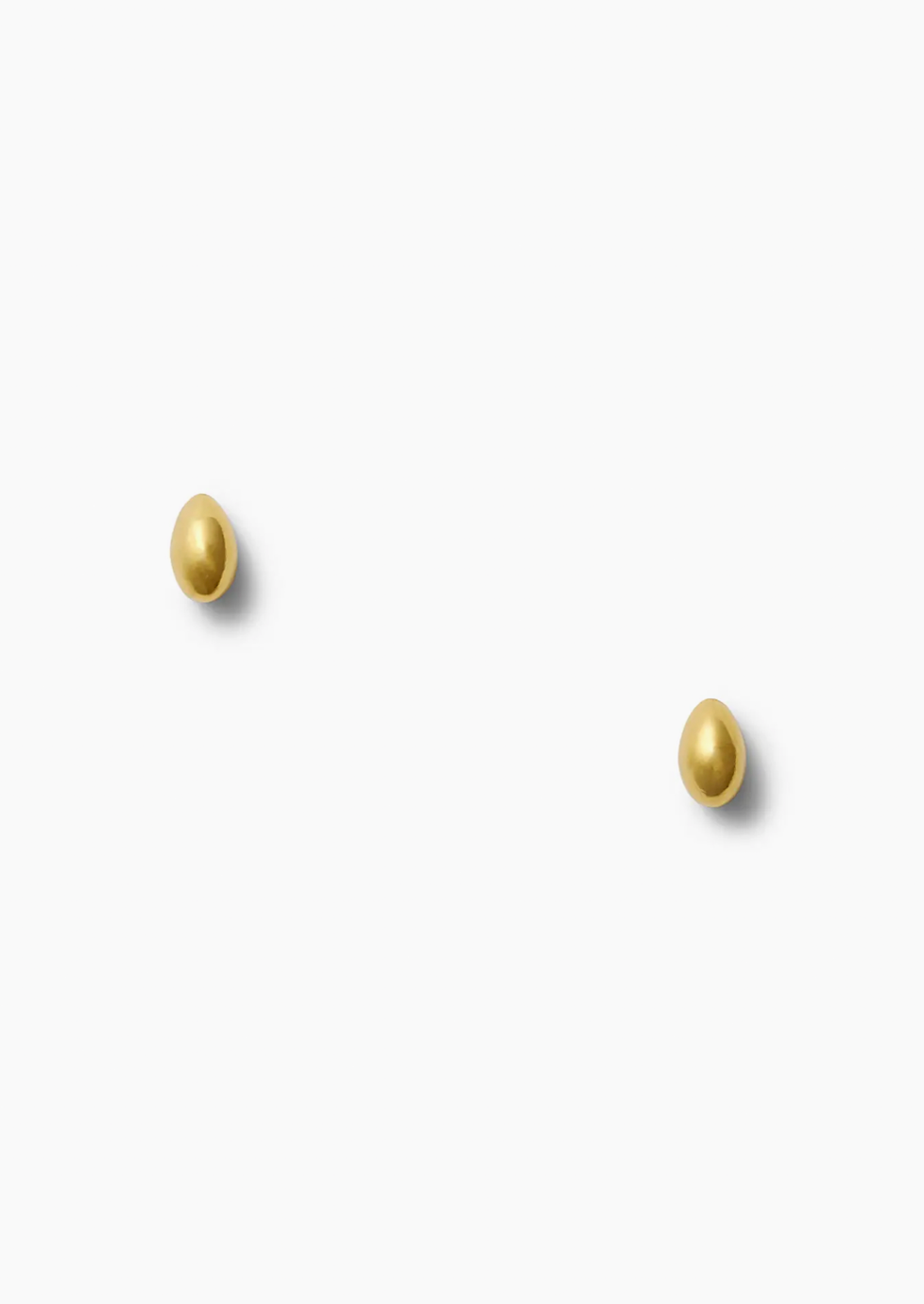 Tiny Bean Scoop Studs