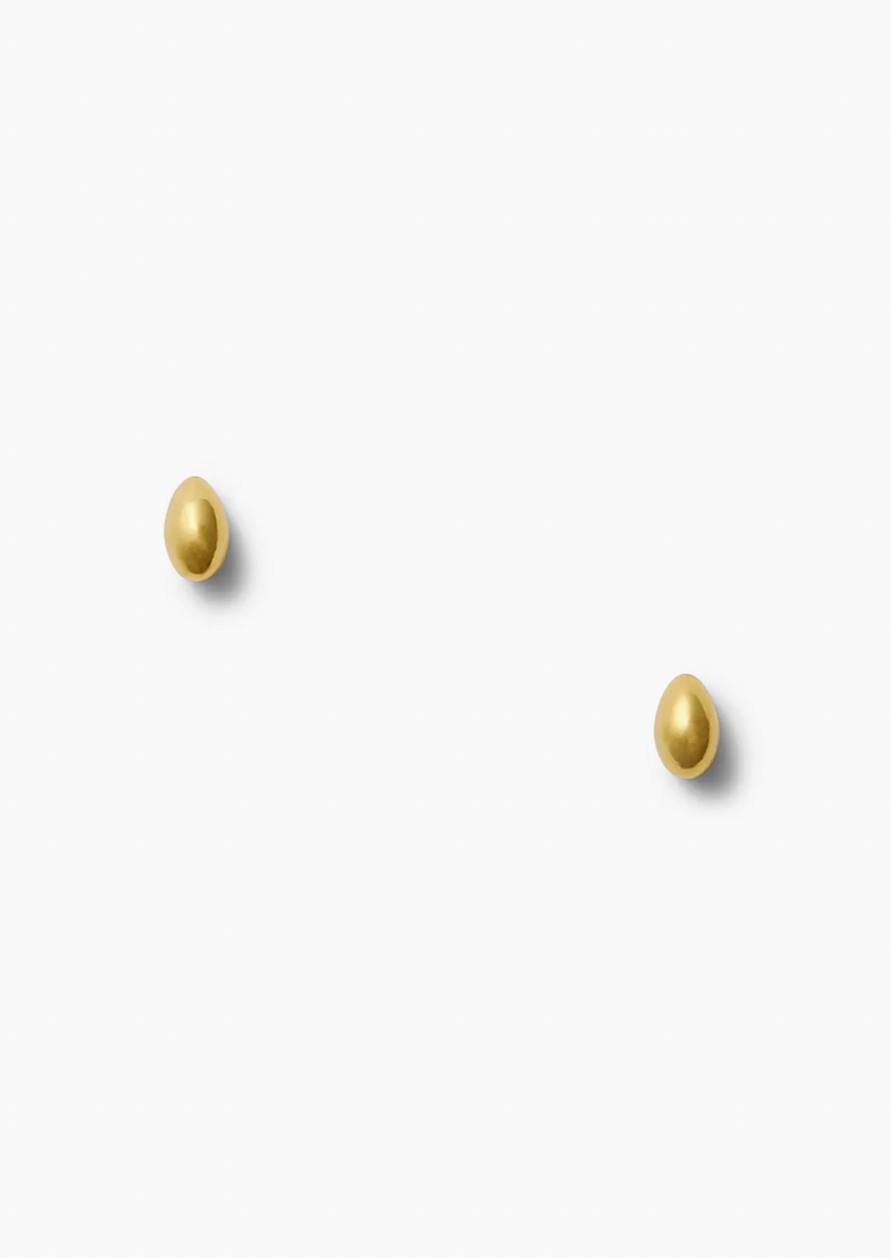 Tiny Bean Scoop Studs
