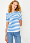 Kule The Modern S/S White/Royal Blue Tee