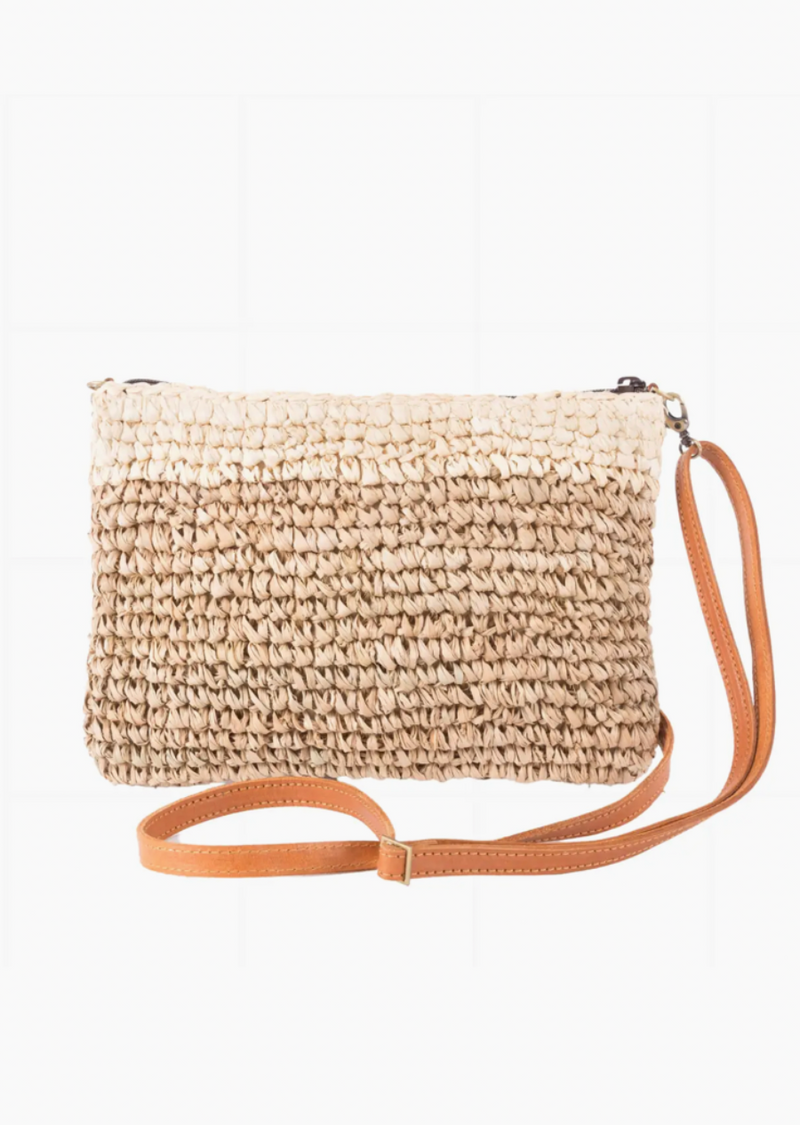 Natural Summer Stripe Crossbody
