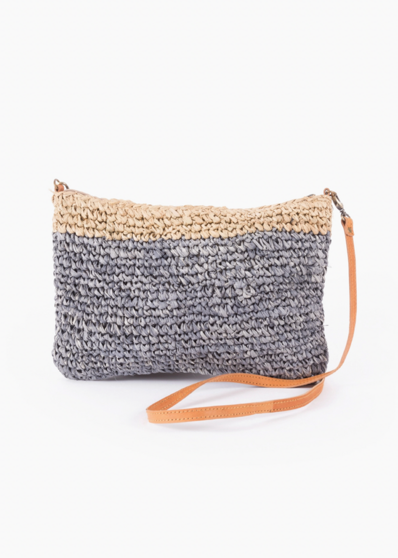 Denim Stripe Crossbody