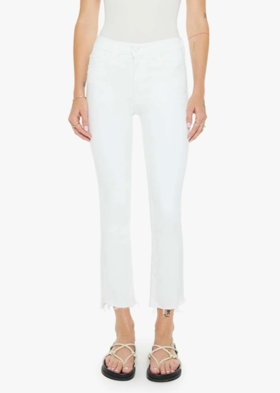 MOTHER Insider Crop Step Fray FOT